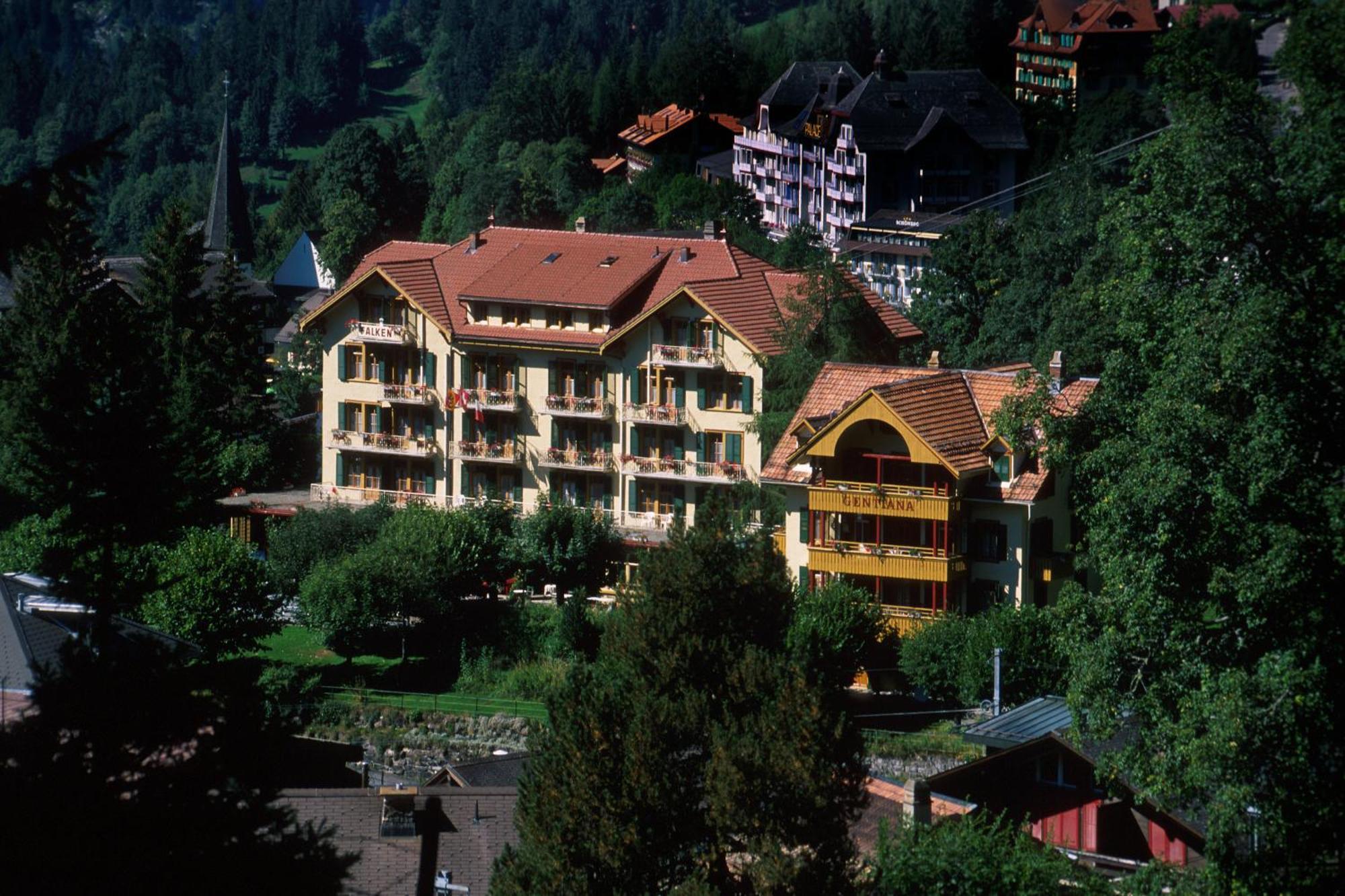 Historic Hotel Falken Wengen Dış mekan fotoğraf