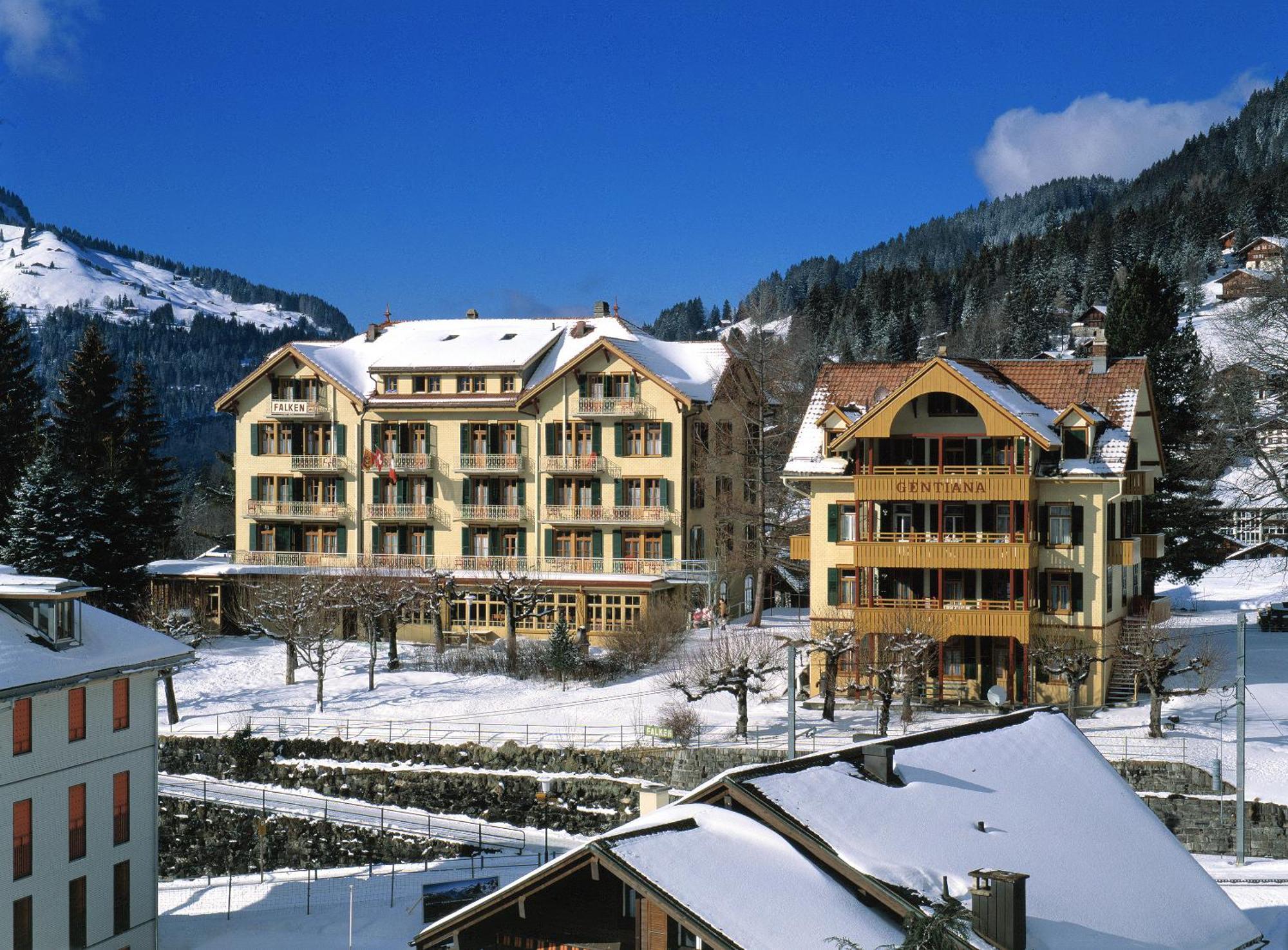 Historic Hotel Falken Wengen Dış mekan fotoğraf