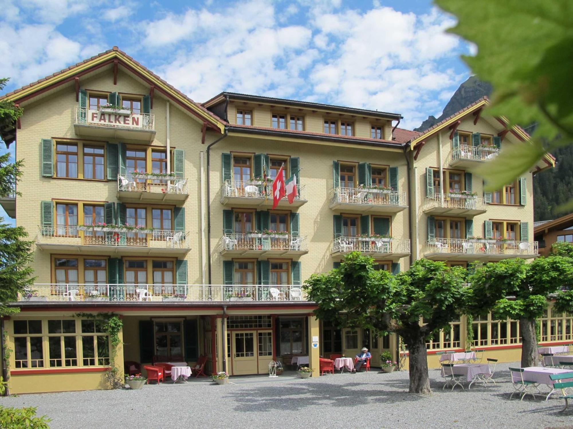 Historic Hotel Falken Wengen Dış mekan fotoğraf