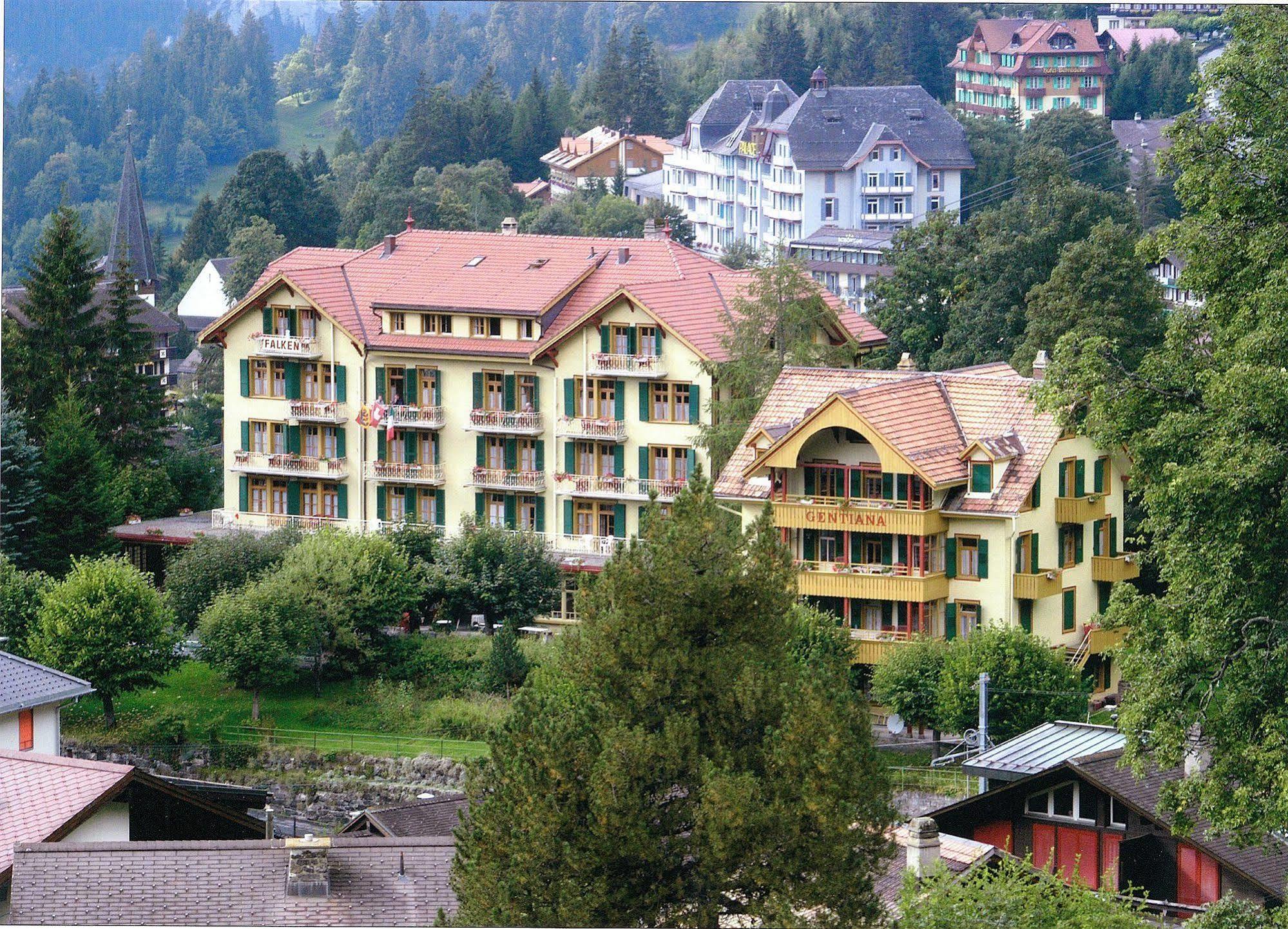 Historic Hotel Falken Wengen Dış mekan fotoğraf