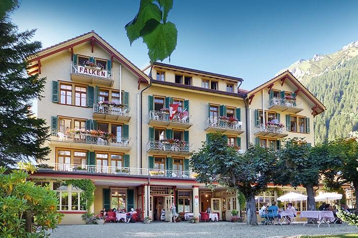 Historic Hotel Falken Wengen Dış mekan fotoğraf