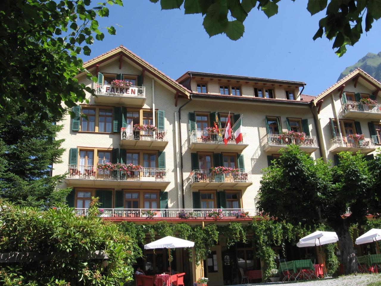 Historic Hotel Falken Wengen Dış mekan fotoğraf